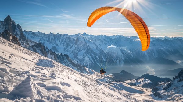 Décollage maîtrisé en parapente avec k2parapente