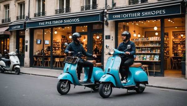 Les top magasins de trottinettes à paris à découvrir maintenant